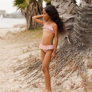 Rylee + Cru Parker Bikini || White